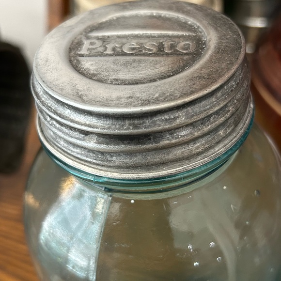 Vintage half gallon ball perfect mason jars number 6, 5 with PRESTO ids - Picture 6 of 10